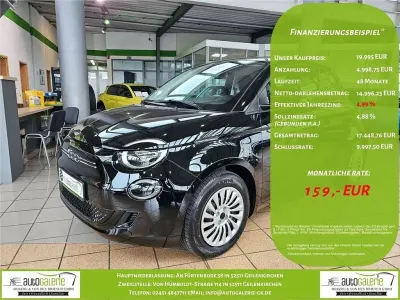 Neu Fiat 500e Red 69 kW (95 PS) 2026 Schwarz