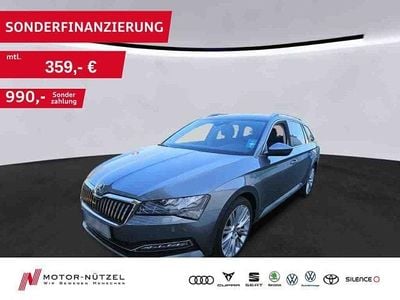 Gebraucht Skoda Superb Style 150 PS (110 kW) 2022 Graphitegrau metallic Kombi