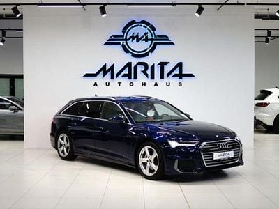 Navarrablau metallic Gebraucht 2021 Audi A6 S-Line Kombi | 40.949 € (Etwas zu teuer)