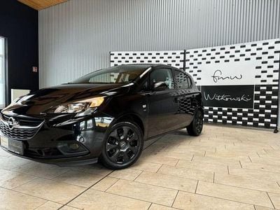 Gebraucht Opel Corsa drive 90 PS (66 kW) 2016 Schwarz Kleinwagen