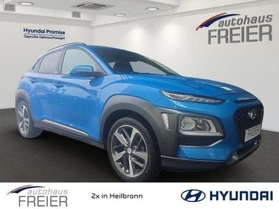 Gebraucht Hyundai Kona Style 120 PS (88 kW) 2020 Blau SUV