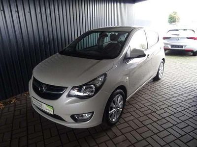 Creamy beige Gebraucht 2017 Opel Karl Active Kleinwagen | 8.990 € (Etwas zu teuer)