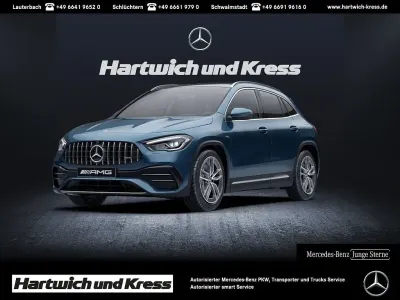 Second-hand Mercedes GLA35 AMG AMG 306 CP (225 kW) 2022 Albastru SUV