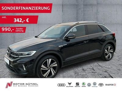 Gebraucht VW T-Roc R-line 150 PS (110 kW) 2022 Deep black perleffekt SUV