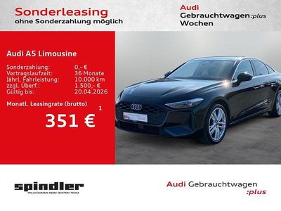 Gebraucht Audi A5 204 PS (150 kW) 2025 Mythosschwarz metallic Limousine
