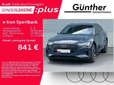 Gebraucht Audi e-tron Sportback Advanced Plus 300 kW (408 PS) 2022 Plasmablau metallic SUV