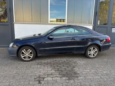 Brugt Mercedes CLK240 Elegance 170 HK (125 kW) 2003 Sort Coupe