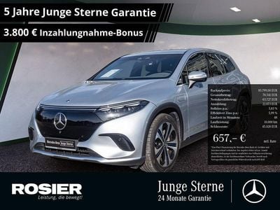Gebraucht Mercedes EQS580 Advanced Plus 400 kW (544 PS) 2023 Silber / hightechsilber SUV