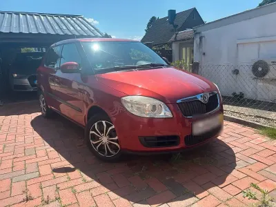 Gebraucht Skoda Fabia Cool Edition 86 PS (63 kW) 2008 Rot Limousine