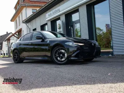 Gebraucht Alfa Romeo Giulia Quadrifoglio Verde 510 PS (375 kW) 2021 Schwarz Limousine