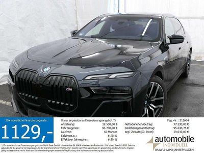 Gebraucht BMW i7 Performance 484 kW (659 PS) 2023 Schwarz Limousine