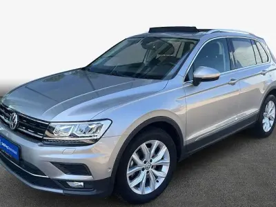Gebraucht VW Tiguan Highline 150 PS (110 kW) 2018 Silber SUV