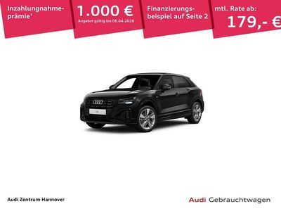 Gebraucht Audi Q2 S-Line 150 PS (110 kW) 2023 0e mythosschwarz metallic (metallic) SUV