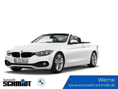 Gebraucht BMW 420 Sport Line 184 PS (135 kW) 2019 Alpinweiß uni Cabrio