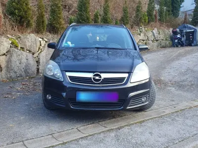 Gebraucht Opel Zafira 140 PS (102 kW) 2007 Schwarz Van / Kleinbus