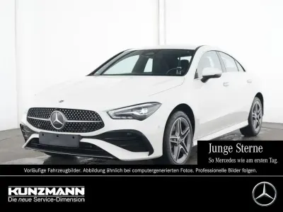 Brugt Mercedes CLA250e AMG 218 HK (160 kW) 2025 Hvid Sedan