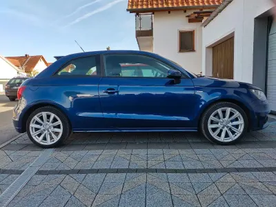 Brugt Audi A1 S-Line 185 HK (136 kW) 2011 Blå Hatchback