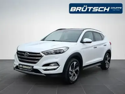 Brugt Hyundai Tucson Premium 177 HK (130 kW) 2017 Hvid SUV