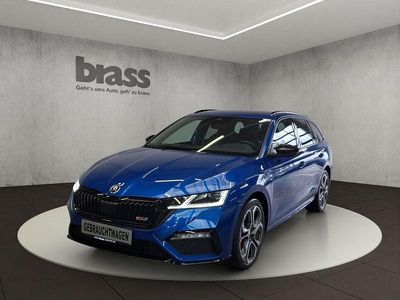 Gebraucht Skoda Octavia RS 245 PS (180 kW) 2022 Raceblau metallic Kombi