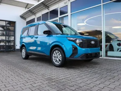 Neu Ford Tourneo Courier Titanium 125 PS (91 kW) 2026 Digitalaqua blue metallic Van / Kleinbus