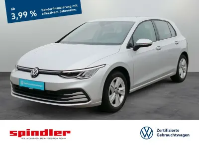 Brugt VW Golf VIII Life 131 HK (96 kW) 2022 Sølv Sedan
