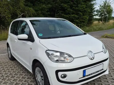 Gebraucht VW up! move up! 60 PS (44 kW) 2015 Weiß Kleinwagen