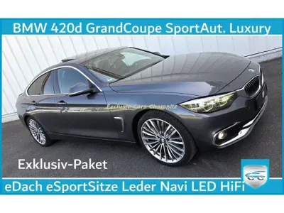 Gebraucht BMW 420 Luxury Line 190 PS (139 kW) 2019 Mineralgrau met. (metallic) Limousine
