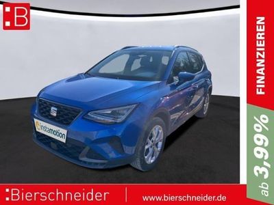 Gebraucht Seat Arona FR 110 PS (80 kW) 2022 Blau SUV
