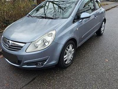 Blau Gebraucht 2007 Opel Corsa Sport Limousine | 2.999 € (Guter Preis)