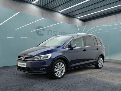 Gebraucht VW Touran Highline 150 PS (110 kW) 2024 Blau Van / Kleinbus