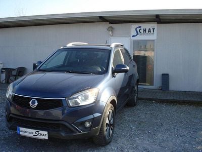 Gebraucht SsangYong Korando Quartz 150 PS (110 kW) 2013 Blau SUV