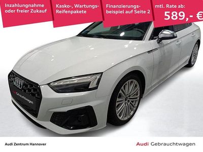 Gebraucht Audi S5 Sportback Sport 341 PS (250 kW) 2023 2y gletscherweiß metallic (metallic) Kleinwagen