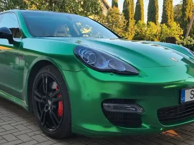 Brugt Porsche Panamera Turbo 500 HK (367 kW) 2012 Grøn Sedan