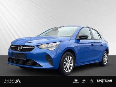 Gebraucht Opel Corsa Edition 75 PS (55 kW) 2022 Perl blau/voltaik blau Kleinwagen