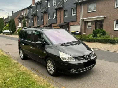 Gebraucht Renault Espace Dynamique 173 PS (127 kW) 2009 Schwarz Van / Kleinbus