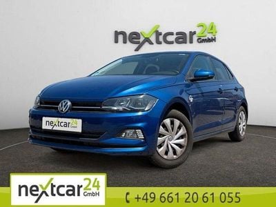 Gebraucht VW Polo Comfortline 95 PS (69 kW) 2018 Blue metallic Kleinwagen