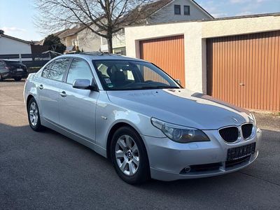 Usata BMW 525 Shadowline 177 CV (130 kW) 2004 Argento Berlina