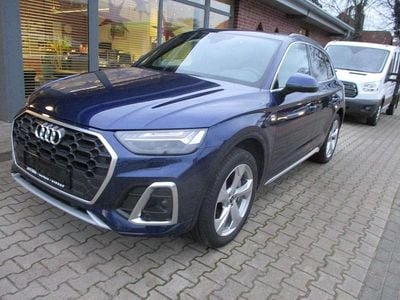Gebraucht Audi Q5 S-Line 265 PS (194 kW) 2023 Navarrablau metallic SUV