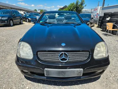 Gebraucht Mercedes SLK200 163 PS (119 kW) 2000 Schwarz Cabrio