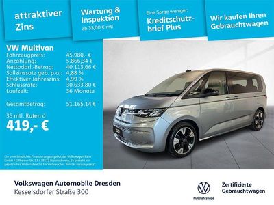 Silber Gebraucht 2024 VW Multivan Life Van | 45.980 € (Guter Preis)