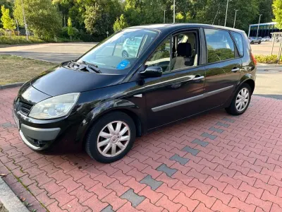 Gebraucht Renault Scénic II Avantage 111 PS (81 kW) 2006 Schwarz Van / Kleinbus