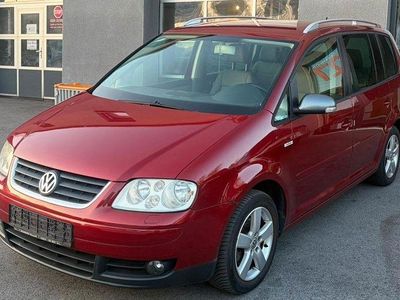 Gebraucht VW Touran Highline 140 PS (102 kW) 2006 Rot Van / Kleinbus