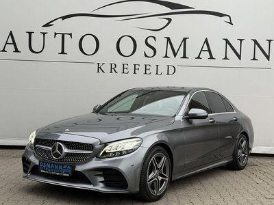 Gebraucht Mercedes C200 AMG line 184 PS (135 kW) 2020 Selenitgrau Limousine