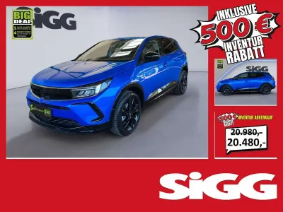 Gebraucht Opel Grandland X GS Line 131 PS (96 kW) 2023 Blau/metallic SUV