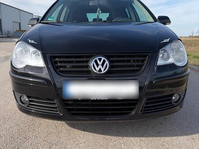 Gebraucht VW Polo Trendline 68 PS (50 kW) 2008 Schwarz Kleinwagen