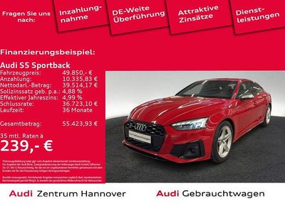 Tangorot metallic Gebraucht 2023 Audi S5 Sportback Ambiente Kleinwagen | 49.450 € (Guter Preis)