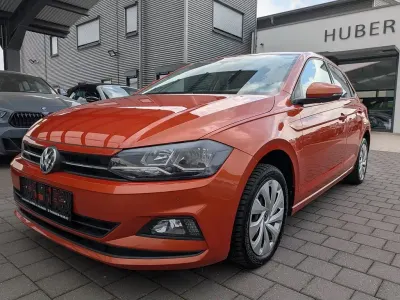 Gebraucht VW Polo 75 PS (55 kW) 2018 Orange Kleinwagen