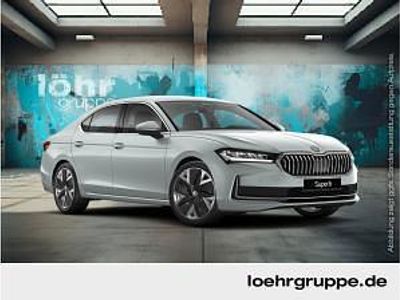 Neu Skoda Superb Selection 204 PS (150 kW) 2025 Blau (energyblau uni) Limousine