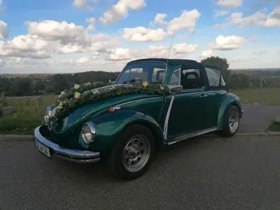Gebraucht VW Käfer 44 PS (32 kW) 1972 Grün Cabrio