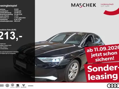 Gebraucht Audi A3 Comfort 150 PS (110 kW) 2025 Schwarz Limousine